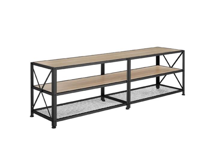 Meuble TV Style industriel en Bois et Acier