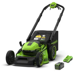 Greenworks 40V Rasenmäher 46cm mit Radantrieb Gen. II - 4Ah Akku