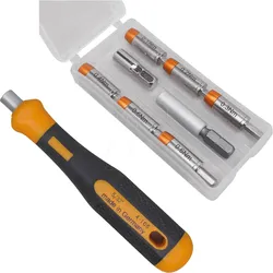 BERN 4 970 G - Drehmoment-Adapter-Satz, 9-teilig, 0,1 - 0,6 Nm, 4 mm