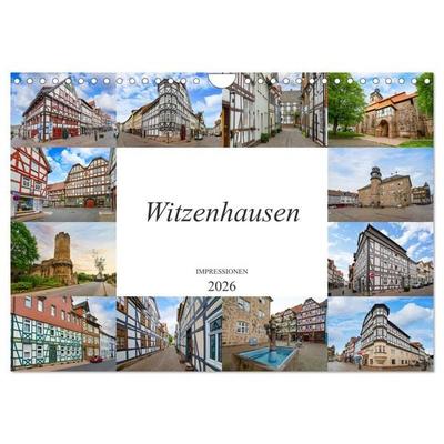 Witzenhausen Impressionen (Wandkalender 2026 DIN A4 quer), CALVENDO Monatskalender