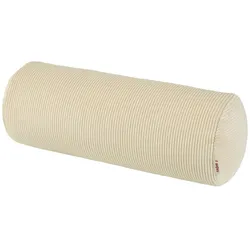 NACKENROLLENHÜLLE HYggelig No.1 kreide-beige Cord-Samt 40/15 cm