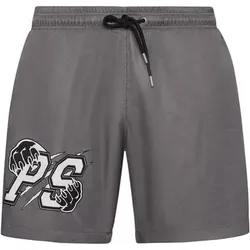 PLEIN SPORT Badehose, Größe XL in Grau 10