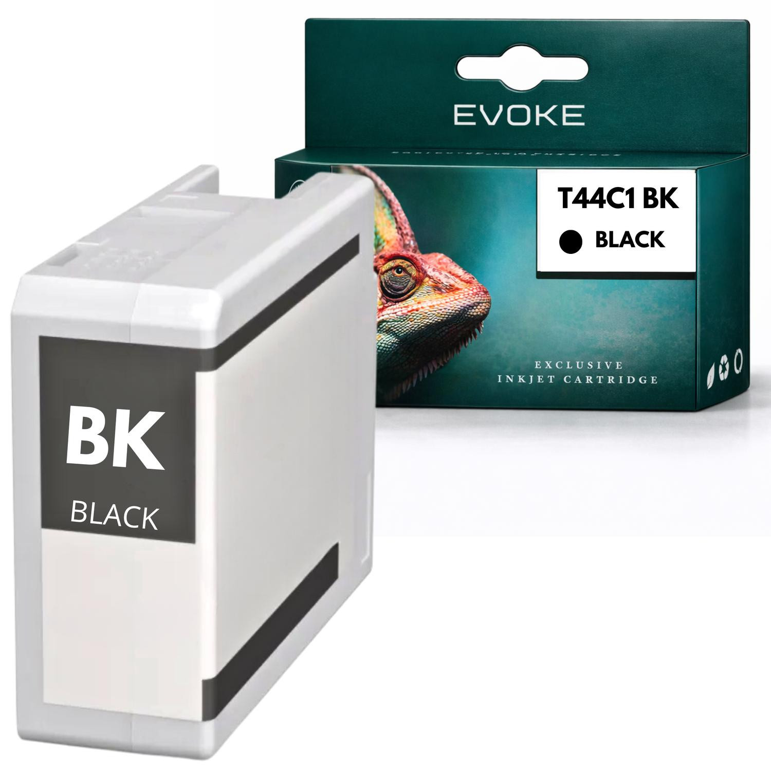 Evoke inktcartridges compatibel met Epson T44C1 SJIC36PK, zwart, 80 ml, voor CW-C6000Ae, C6000Pe, C6010A, C6010P en C6500Ae