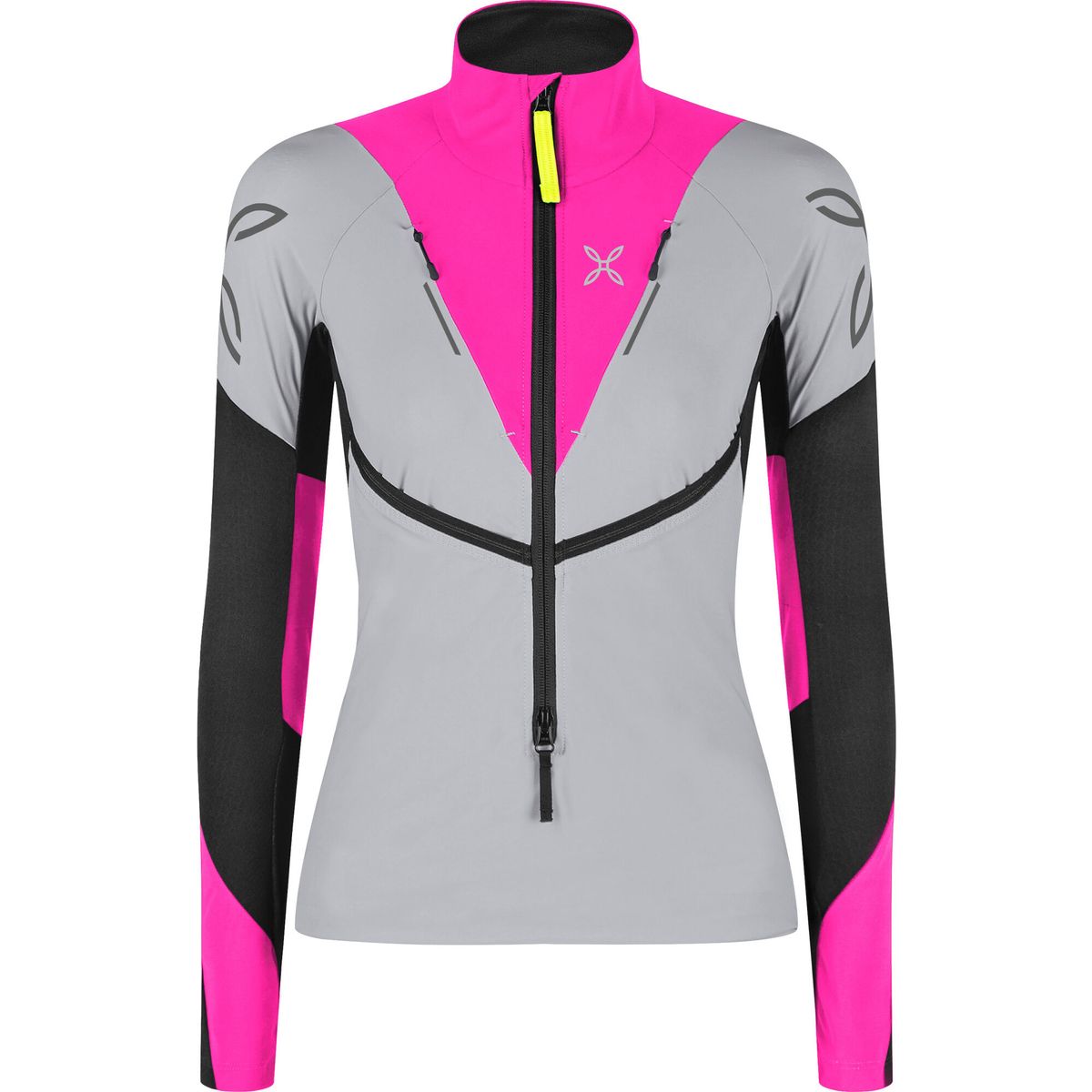 Montura Slick 2 Maglia Woman quiet grey/intense violet (9907) XS MMZK11W-JS558-9907-XS