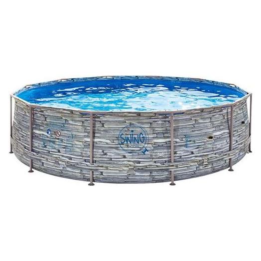 Swing Rahmen-Pool (488 x 122 cm) (36147155)