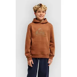 Quiksilver Comp Logo Kids Hoodie rawhide Gr. T08