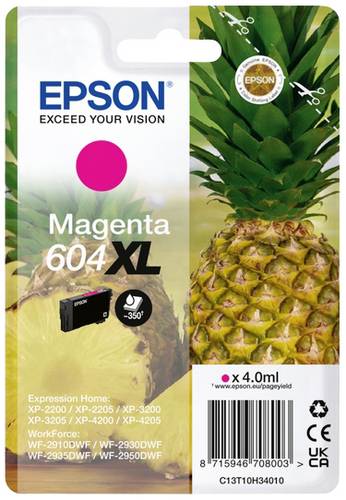 Epson Druckerpatrone T10H3, 604XL Original Magenta C13T10H34010