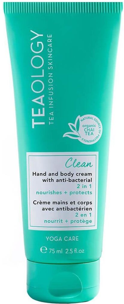 Crema mani Teaology Yoga Care Clean Hand And Body Cream With Anti Bact