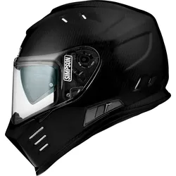 Simpson Venom Carbon, Integralhelm - Schwarz - XXL