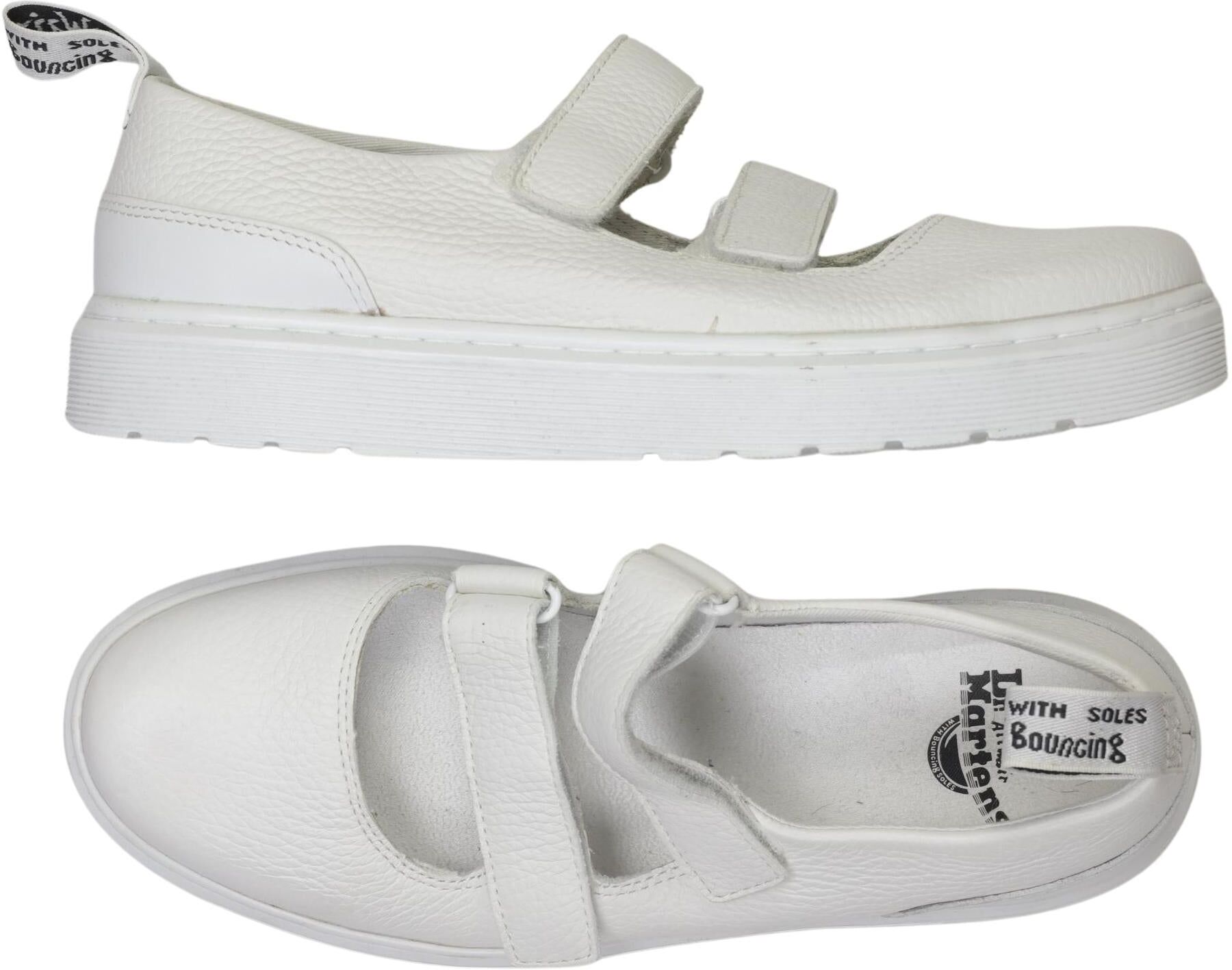 Dr. Martens Damen Ballerina, Weiß, Gr. EU 40, Leder - Second Hand