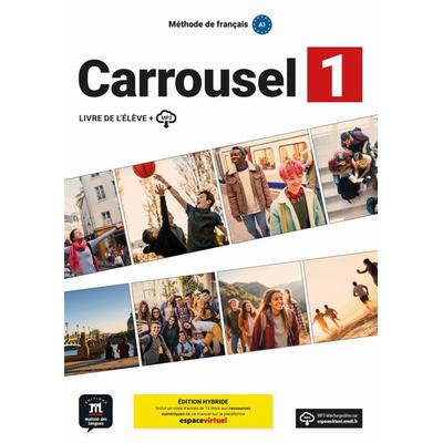 Carrousel 1 – Édition Hybride, Taschenbuch von Amandine Quétel,Julie Uny, Klett Sprachen GmbH, 978-3-12-528019-9