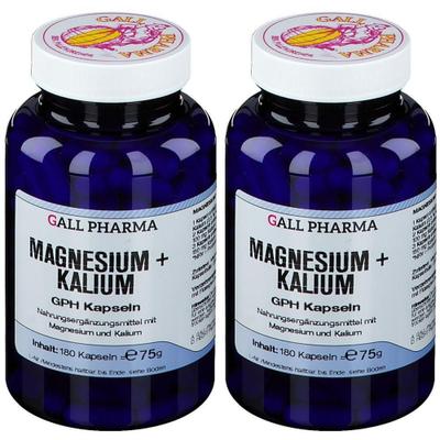 Magnesium+Kalium GPH Kapseln x2 2x180 St