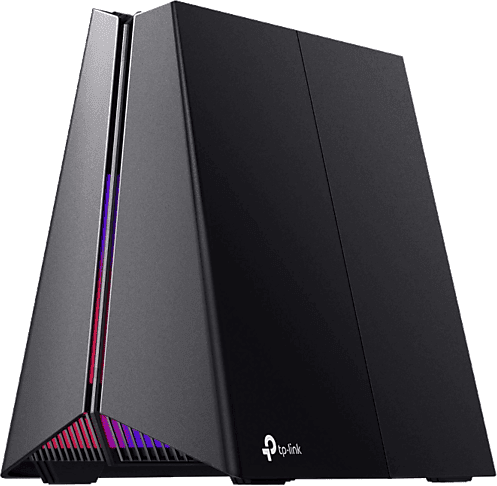 Router gaming - TP-Link Archer GE550, 9220 Mbps, Tri-Band Wi-Fi 7, Negro