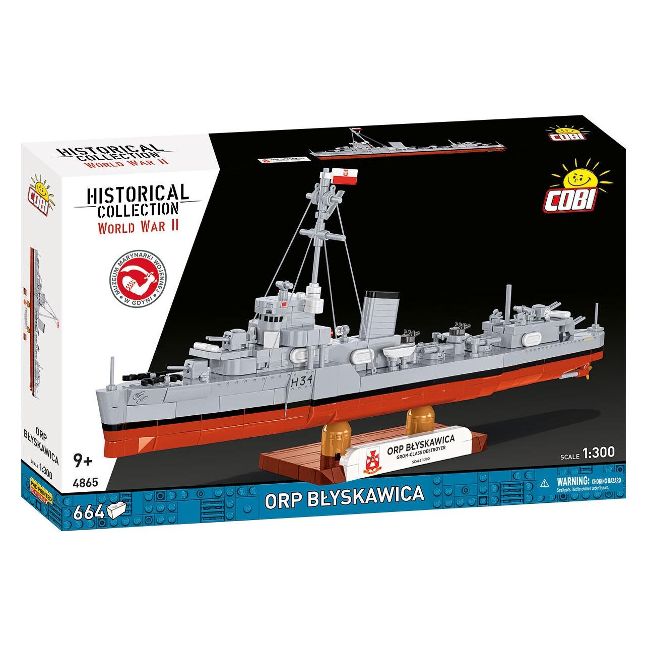 Cobi 142 PCS HC WWII /4865/ORP B?YSKAWICA (COBI-4865)