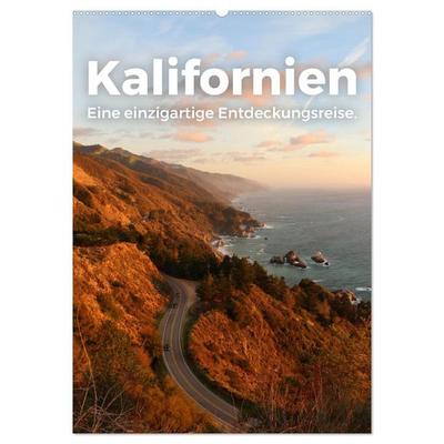 Kalifornien - Eine einzigartige Entdeckungsreise. (Wandkalender 2027 DIN A2 hoch), CALVENDO Monatskalender