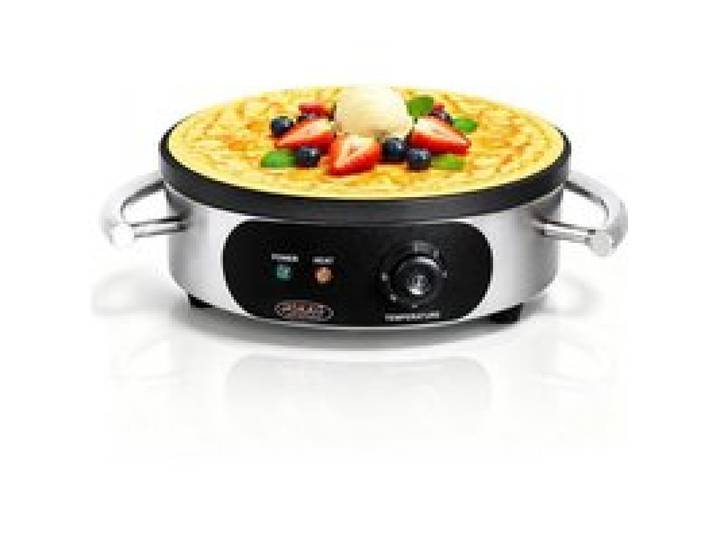 Crêpière électrique - GENERIQUE - 40 cm 3000W - Plaque en fonte - Température réglable 0–300°C - Professionnelle