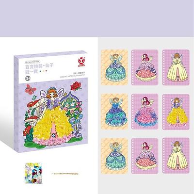 Prinzessin Fee Stechen Malset Verkleidung Malen Für Kleine Mädchen Prinzessinnen Feen Malen Bastelbuch Für Mädchen Alter 3456 Jahre Geburtstagsfest Geschenk Für Kinder Weihnachtsgeschenk