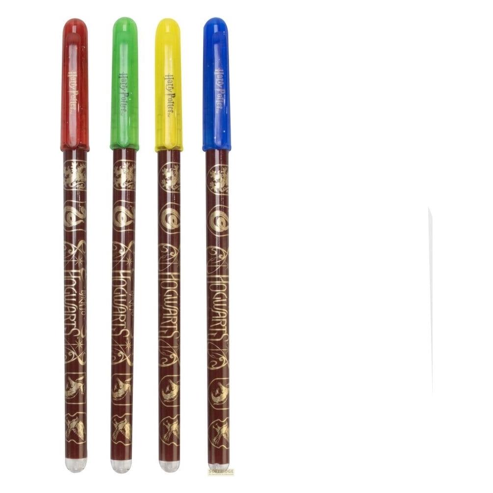 Blue Sky Harry Potter - Stylos à gel avec écusson des maisons (4x) (5056563712640)