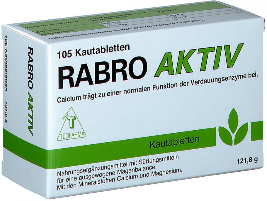 Rabro Aktiv Kautabletten