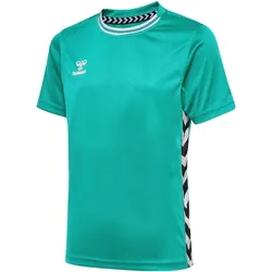 hummel, Jungen, Sportshirt, Playful (164), Blau, 164