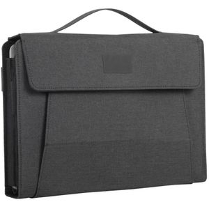 Alassio Laptoptasche Mobile Office A4 Fiori, 30130, anthrazit, Polyester, bis 13,3 Zoll