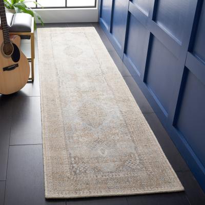 SAFAVIEH Handmade Restoration Vintage Anelia Wool & Viscose Wool Rug
