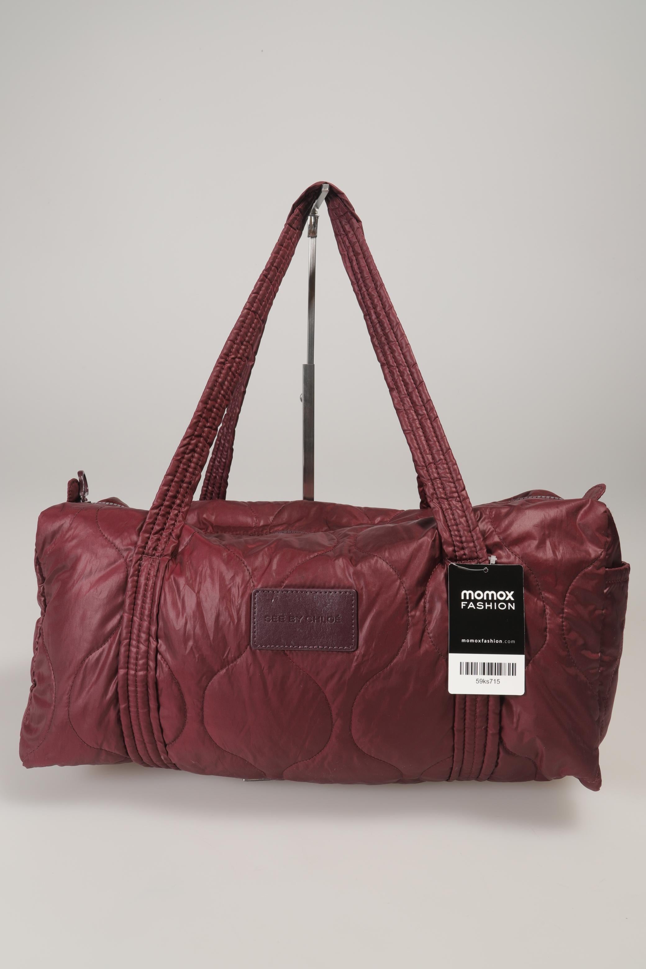See by Chloe Damen Handtasche gross, Bordeaux, kein / Etikett - Second Hand