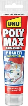 UHU POLY MAX POWER Montagekleber 115,0 g, 1 St.