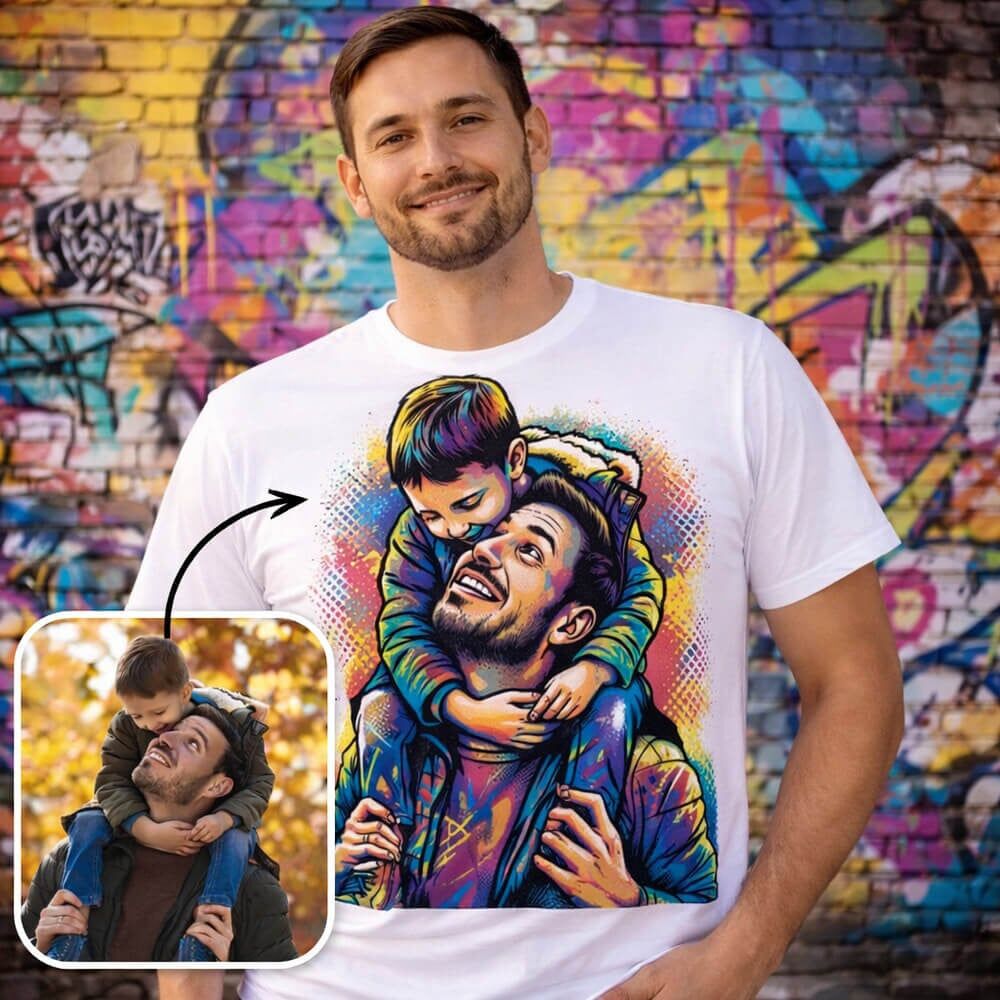 Ocadeau Tshirt homme effet street art