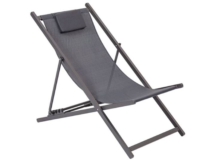 Liegestuhl TAN 61x102x80.5cm schwarz