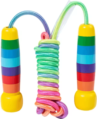 Inspire Picks AdjustaFit Kids Skipping Rope Durable Adjustable Kids Jump Rope 2.5m