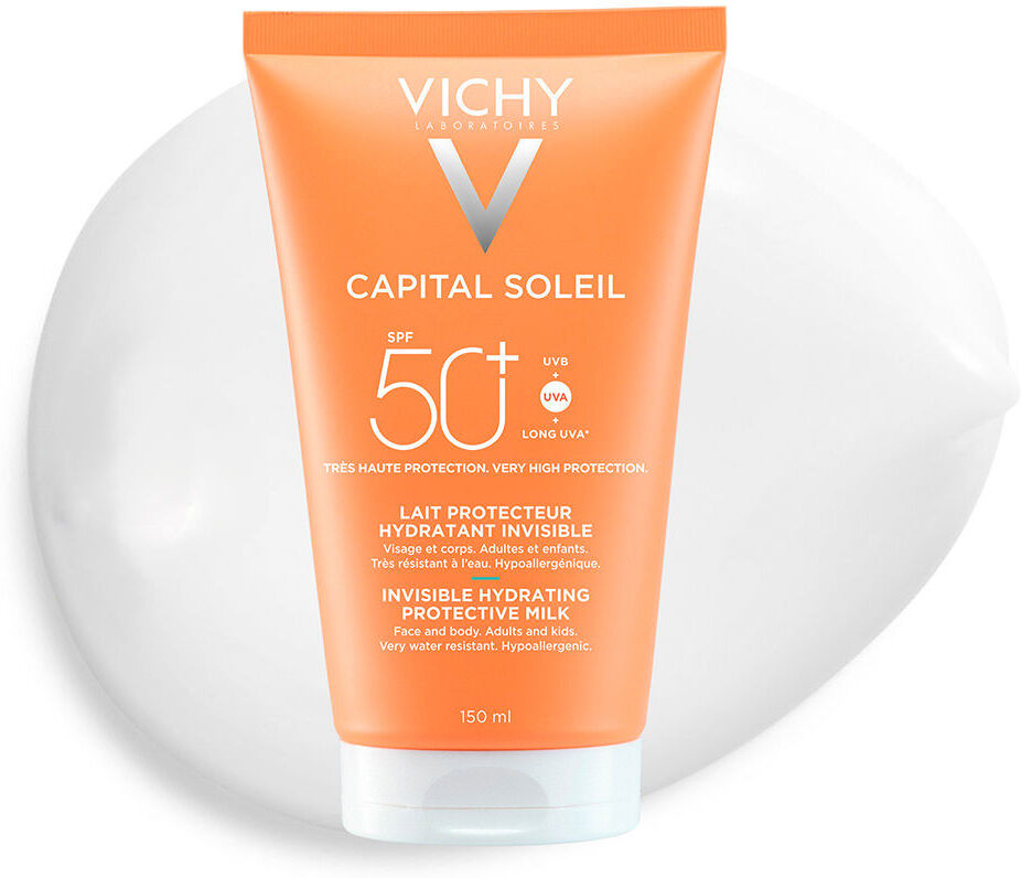 Vichy Laboratoires Capital Soleil leche hidratante invisible familiar SPF50+ 150 ml