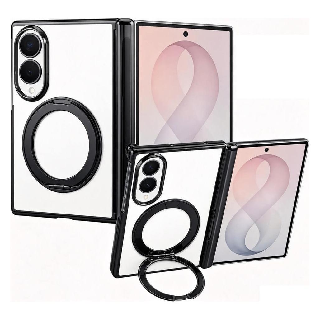Cover-Discount Galaxy Z Fold8 - Magnetische Hülle mit Kickstand im Metall-Look (Samsung Galaxy Z Fold8) (76738128)