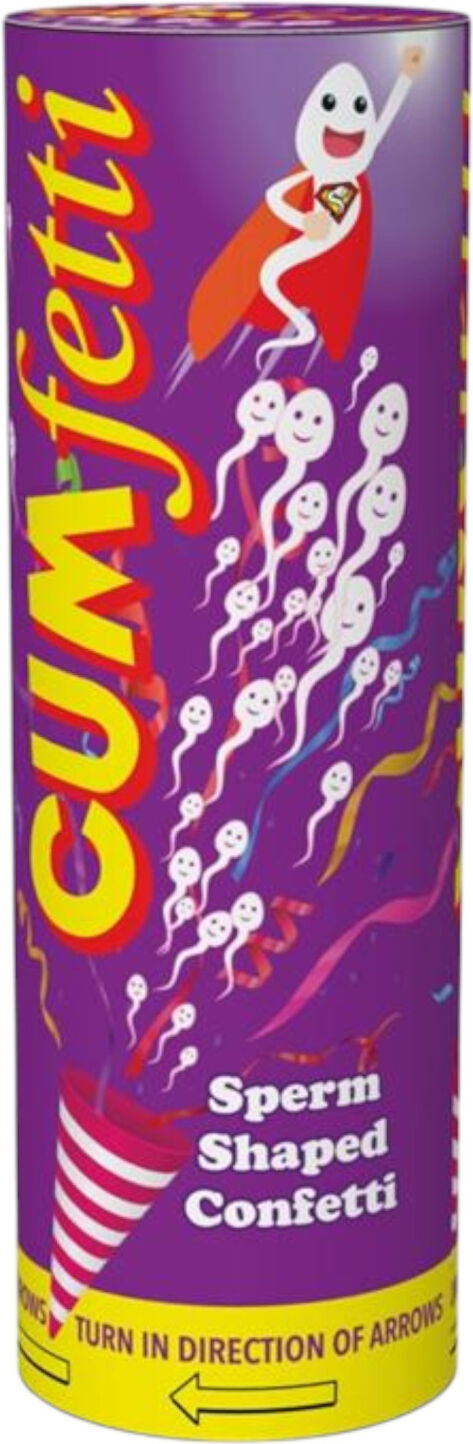 Spencer & Fleetwood - Cumfetti - sperm confetti