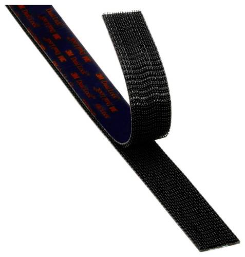 3M Dual Lock SJ3550CF Klettband zum Aufkleben Pilzkopf (L x B) 1m x 19mm Schwarz Meterware