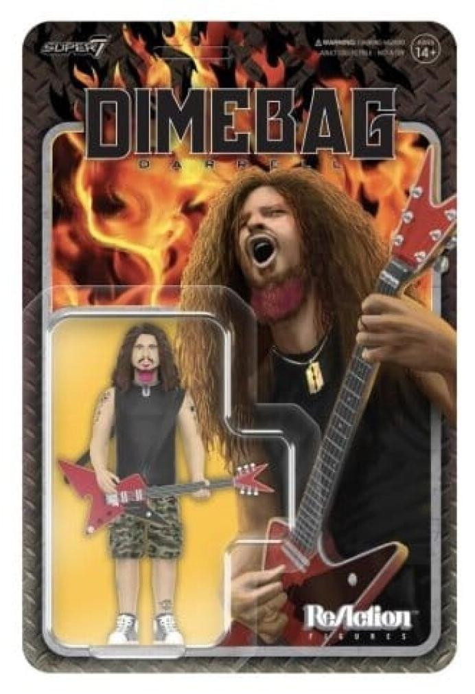 Super7 Dimebag Darrell ReAction Actiefiguur Serie 01 Culprit