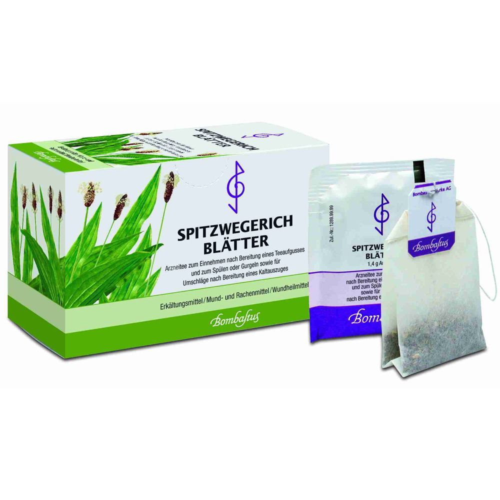 Spitzwegerichblätter Filterbeutel 20x1,4 g