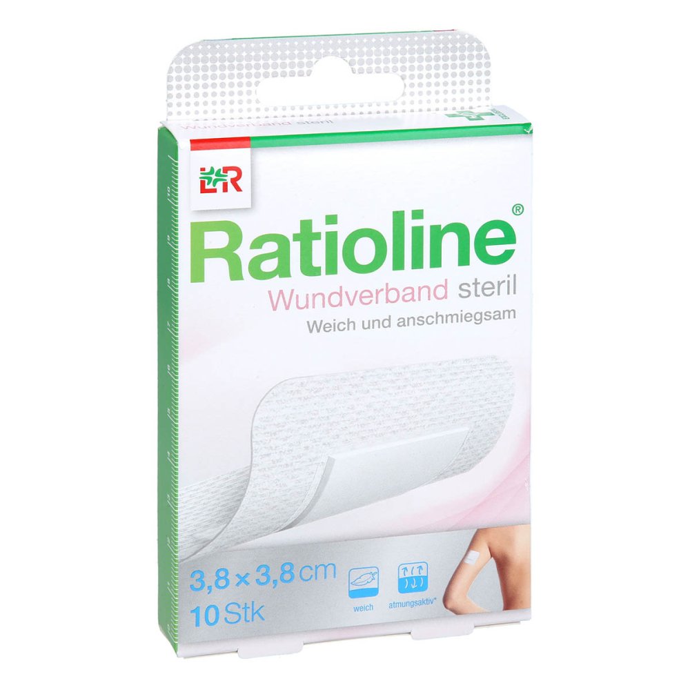 Lohmann & Rauscher GmbH & Co.KG Ratioline Wundverband 3,8x3,8 Cm Steril 17977420