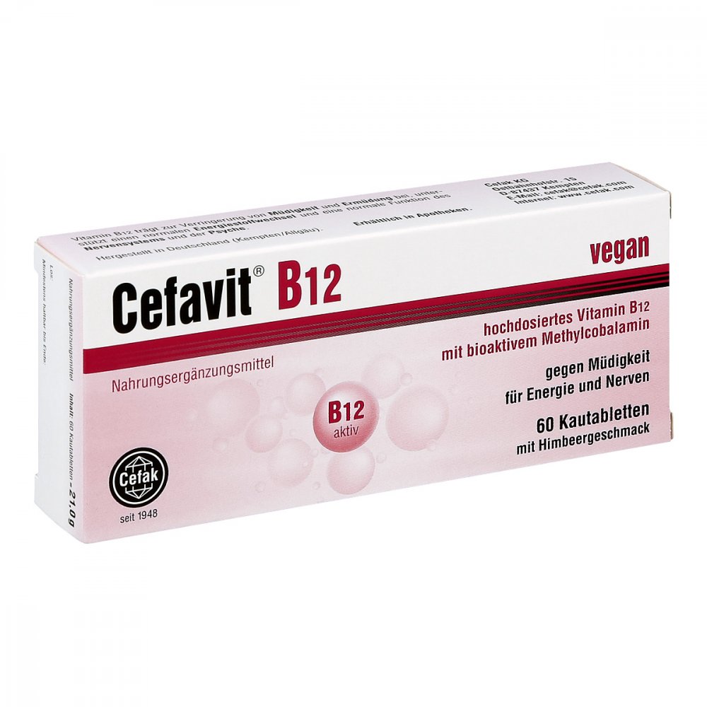 Cefak KG Cefavit B12 Kautabletten 13862200