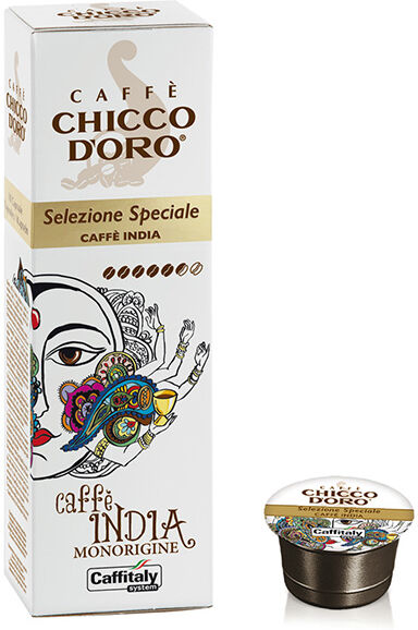 Chicco Confezione 10 capsule caffè Monorigine India - Caffitaly