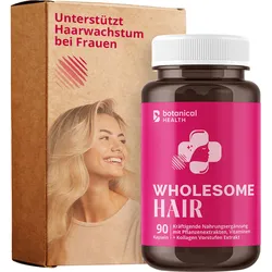 Wholesome Hair Biotin Kollagen Haarwachstum Frau 90 ST