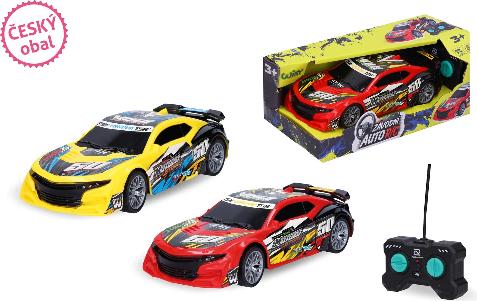 Wiky Rc afstandsbediening auto 19 cm