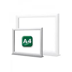 Infotopper - Format: DIN A4 - Zapfsäulentopper - Einschubrahmen