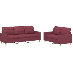 vidaXL, Sofa + Bettsofa, Inlonin (Mit Kissen) (Polstergruppe)