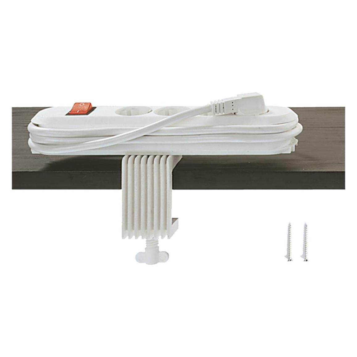 Bachmann Schraubhalterung weiss (919.273)