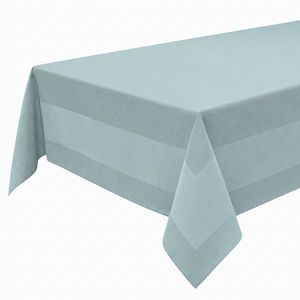 Gözze Tischdecke Pik-As Aqua, blau, 130 x 130 cm, rechteckig, aus 100% mercerisierter Baumwolle
