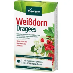 KNEIPP Weißdorn Dragees 90 St