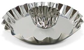 Vivience "Chip and Dip Bowl 14.25""D Stainless Steel"