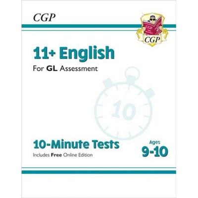 11+ GL 10-Minute Tests: English - Ages 9-10 (with Online Edition), Taschenbuch von Cgp Books, CGP Books, 978-1-78908-214-2