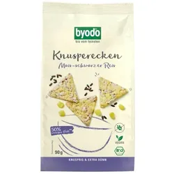 Byodo Knusperecken Mais - schwarzer Reis bio